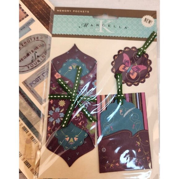 Marcella Memory Pockets & Ancestry Cardstock Stickers Kit For Scrapbooking - Picture 7 of 16